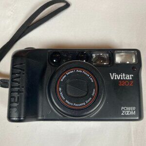 Vivitar 320Z Power Zoom UNTESTED As Is Vintage 35MM Camera